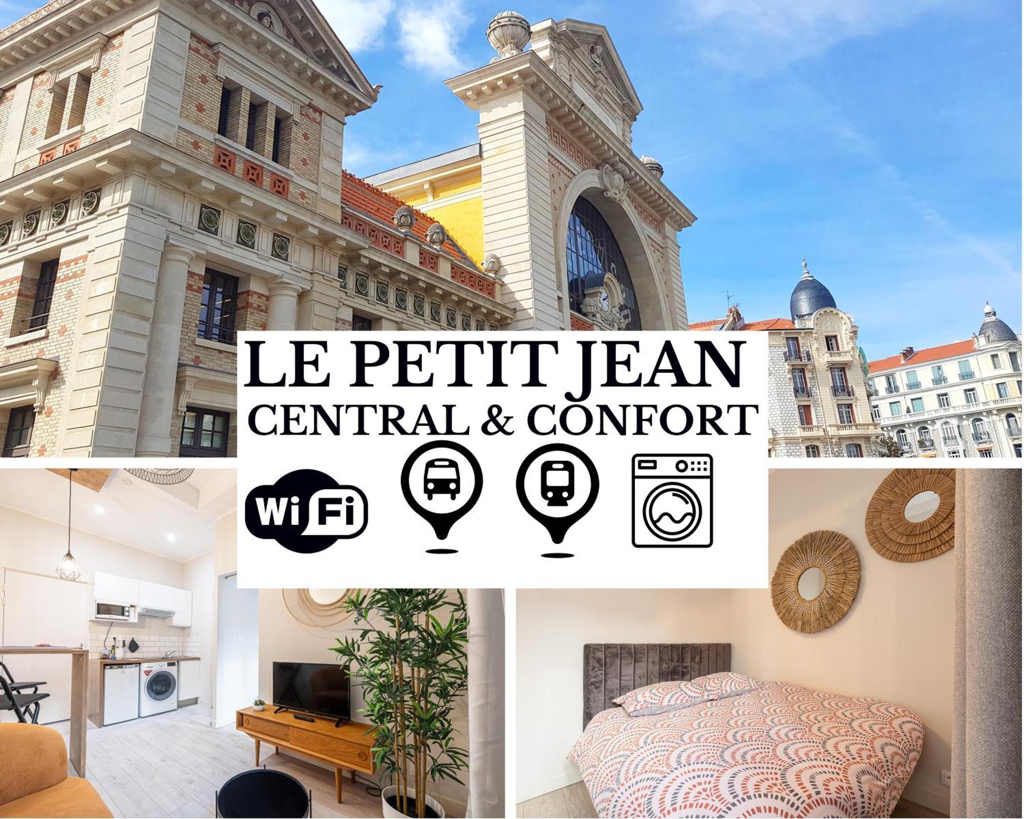 Le Petit Jean- Central Pres Gare Et Tram - Supermarches - Wifi - Nice Ngoại thất bức ảnh